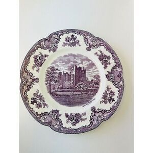 Johnson‎ Brothers Old Britain Castles Lavender  Dinner Plate 10in